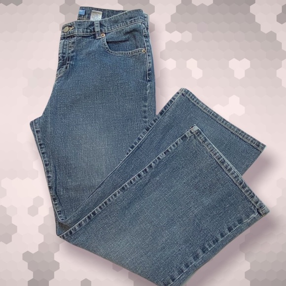 Canyon River Blues Flare Jeans Embroidery Sz 12 1/2 - Picture 11 of 13